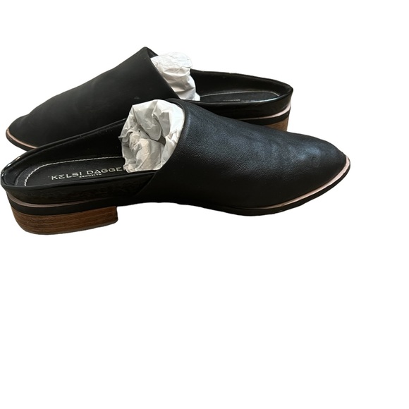 Kelsi Dagger Black Mules - Picture 3 of 5